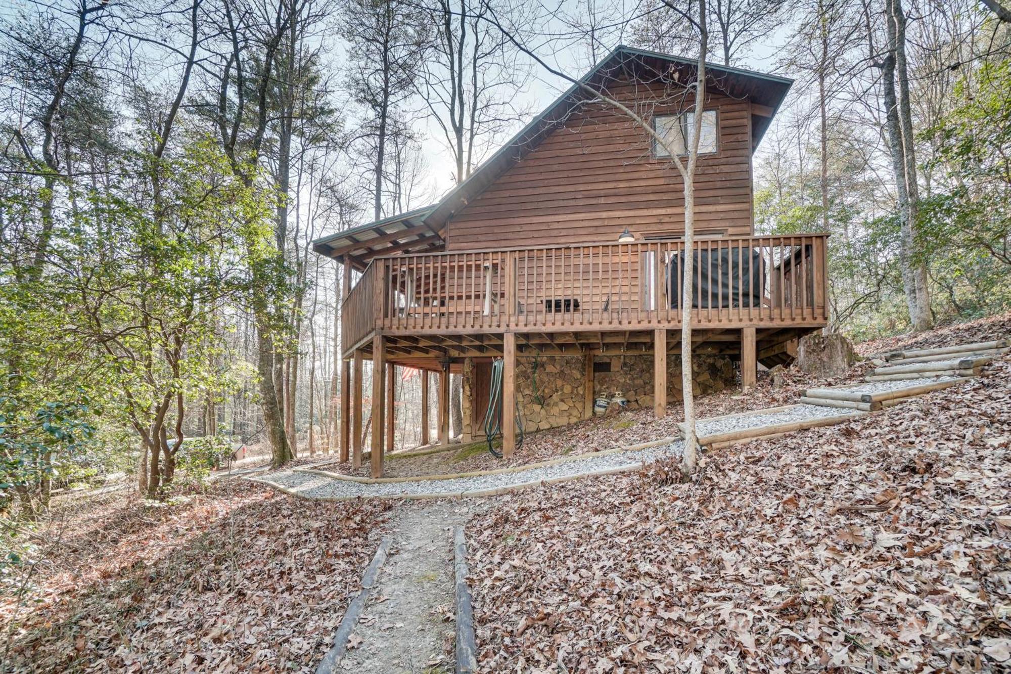 Sautee Nacoochee Mtn Paradise With Spacious Deck! Extérieur photo
